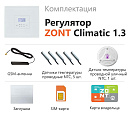 ZONT Climatic 1.3 Погодозависимый автоматический GSM / Wi-Fi регулятор (1 ГВС + 3 прямых/смесительных) с доставкой в Саратов
